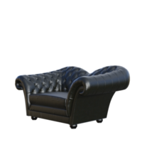 armchair isolated 3d render png