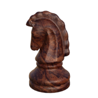 chess board game isolated 3d render png