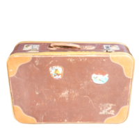 suitcase for travel 3d rendering png