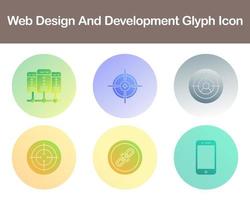 Web Design And Development Vector Icon Set