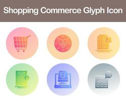 Shopping Commerce Vector Icon Set