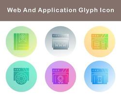 Web And Application Vector Icon Set