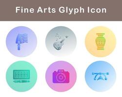 Fine Arts Vector Icon Set