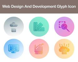 Web Design And Development Vector Icon Set