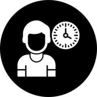 User time Vector Icon