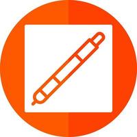 Pen Square Vector Icon Design