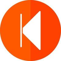 Skip Vector Icon Design