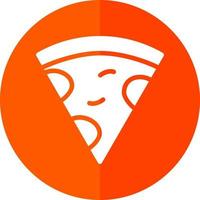 Pizza Slice Vector Icon Design