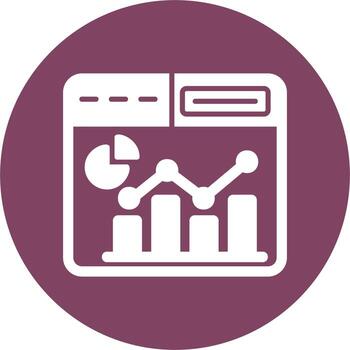 Web Analytics Vector Icon