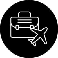 Business Trip Vector Icon