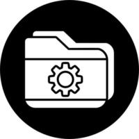 Folder Management Vector Icon