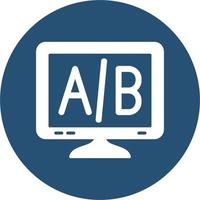 Ab Testing Vector Icon