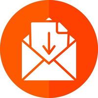 Inbox Vector Icon Design