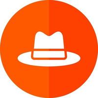 Hat Cowboy Side Vector Icon Design