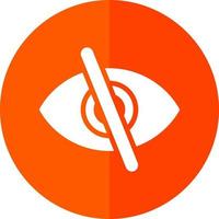 Eye Slash Vector Icon Design