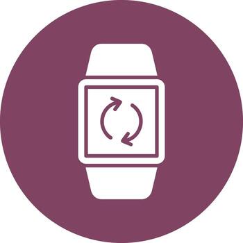 sincronizar icono de vector