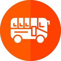 diseño de icono de vector de autobús