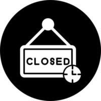 Closed Vector Icon