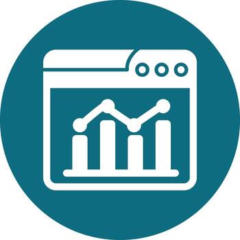 Web Analytics Vector Icon