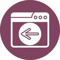 Web Return Vector Icon