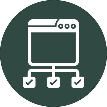 icono de vector de proceso