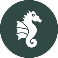 Seahorse Vector Icon