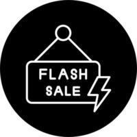 Flash Sale Vector Icon