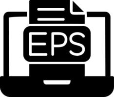 eps extensión vector icono