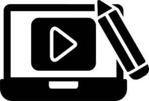Video Editor Vector Icon