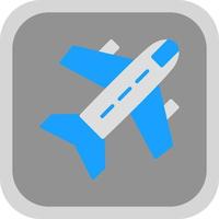 Airplane Vector Icon Design