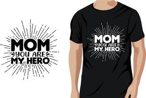 This Mothers Day printable T-Shirt design vector