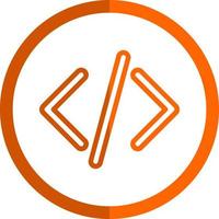 Code Vector Icon Design