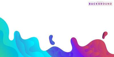 abstract colorful gradient background vector