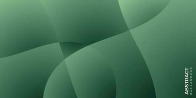 abstract green background with waves vector