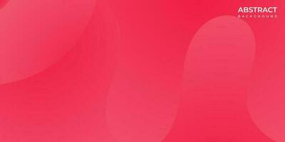 abstract pink red background with waves vector