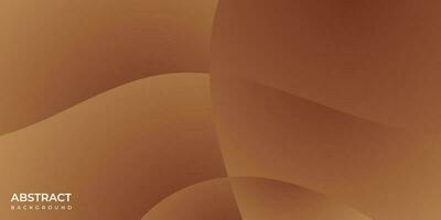 abstract brown background with waves vector