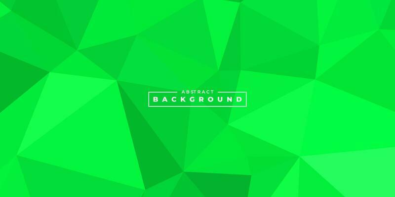 abstract green background with triangle