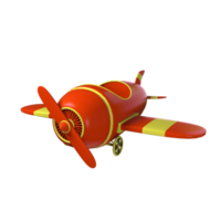 MINI AIRPLANE 3D ILLUSTRATION png