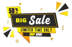 3D BIG SALE 02 ILLUSTRATION png