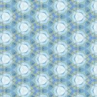 Seamless pattern with blue and gold color. Luxury design for print, banner, wrapping paper. photo