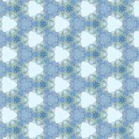 Seamless pattern with blue and gold color. Luxury design for print, banner, wrapping paper. photo
