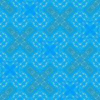 Seamless pattern background with multi color wavy lines. Abstract and geometric seamless pattern photo