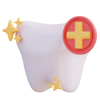 3d Illustration of dental treatment png