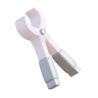 3d illustration of dentist tank tool png