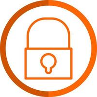 Lock Open Vector Icon Design