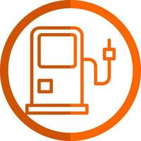 Gas Pump Vector Icon Design