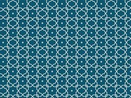 Vector illustration of flat ornamental arabic pattern. Suitable for wrapping, background. fabric, banner, etc