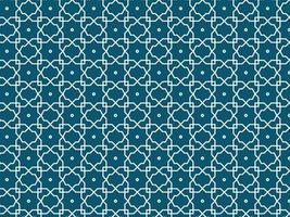 Vector illustration of flat ornamental arabic pattern. Suitable for wrapping, background. fabric, banner, etc