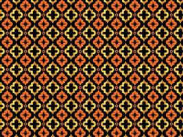 Golden arabic pattern. Vector illustration suitable for background, wallpaper, poster, fabric, wrapping, card, etc