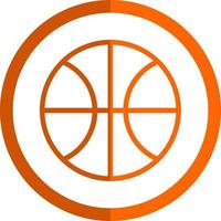 Basketball Ball Vector Icon Design